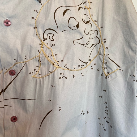 FUBU Vintage 90’s Fat Albert connect the dots short sleeve shirt - Picture 3 of 11